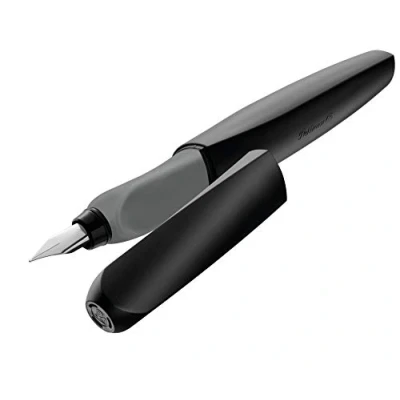 Bild av Pelikan 946814 Twist reservoarpenna (universell för höger och vänsterhänta hänta) svart