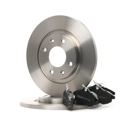 Bild av VAICO V22 0720 Disques et plaquettes de freins Essieu avant plein CITROËN: C3 I 3/5 portes, C2 portes