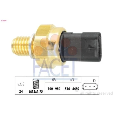 Bild av Sensor, oljetryck FACET 25.0009