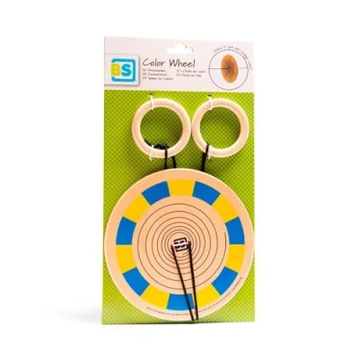 Bild av BS Toys Color Spinner Wood Pulling Game