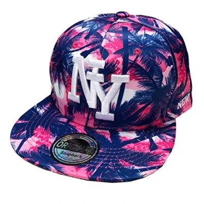 Bild av J26 Barn snapback USA keps tonåring basebollkeps trucker NY, ROSA, One size