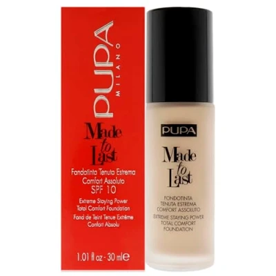 Bild av Pupa Made To Last Foundation 030 Natural Beige 30 ml