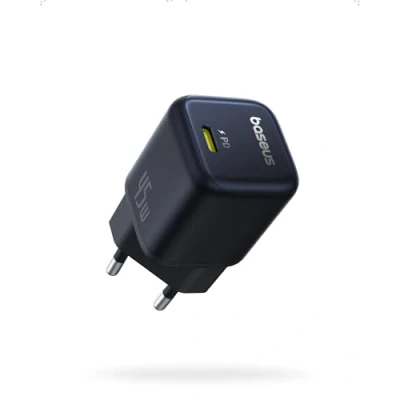 Bild av Baseus PicoGo USB C laddare, 45 W strömförsörjning PD 3.0 PPS snabbladdare, kompatibel med iPhone 16/16 Pro Max/15 12, Galaxy S24 Ultra, Pixel, iPad Pro/Air, Steam Deck