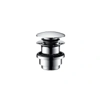 Bild av Hansgrohe waste set brass push open for basin and bidet mixers polished gold optic