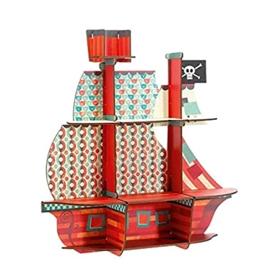 Bild av Djeco Pop to Play Piratenschiff 3D