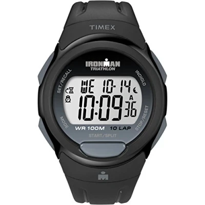 Bild av Timex Ironman mäns 39mm Digital svart harts rem klocka T5K608