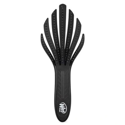 Bild av WetBrush Go Green Curl Detangler Hairbrush With Ultra Soft Intelliflex Bristles to Gently Separate Knots Ease, Wet Brush Is Gentle on Hair, Plant Based, For Curly Black