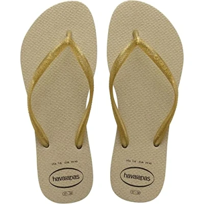 Bild av Havaianas Slim Gloss, flip flops dam, Sandgrå, 41/42 EU