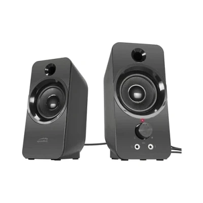 Bild av Speedlink Daroc USB driven stereohögtalare, 3,5 mm stereouttag ljud, svart