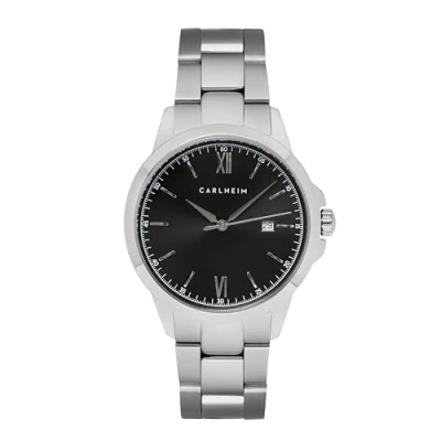 Bild av Carlheim Henri LINK Klocka, Storlek: One Size, Silver/black