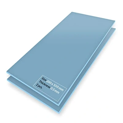 Bild av ARCTIC TP 3: Värmeledningspad, Premium Performance Thermal Pad, 200 x 100 0,5 mm, (Stapelbar upp till 2,0 mm utan prestandaförlust), 2 St. Hög prestanda, särskilt mjuk, idealisk spaltfyllare
