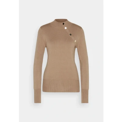 Bild av Morgan Stickad tröja, Storlek: XS, Taupe type