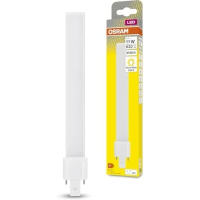 Bild av OSRAM Dulux S11 LED lampa för G23 sockel, 6 watt, 630 lumen, varmvitt (3000K), ersättning konventionell 11W