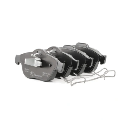 Bild av BREMBO P 68 040 Jeu de plaquettes frein contact signal d&#039;usure exclu avec clip piston accessoires RENAULT: SCENIC 2, GRAND 2