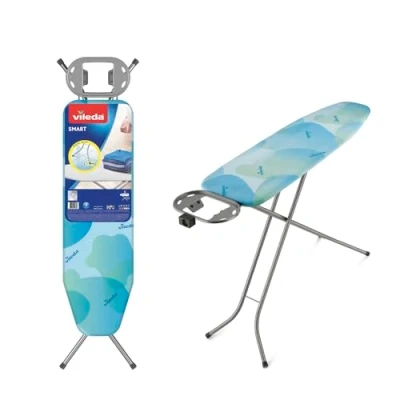 Bild av Table à Repasser Vileda Smart 161244 Acier inoxydable 114 x 34 cm Bleu