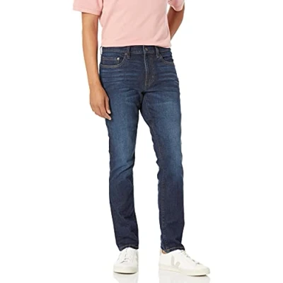 Bild av Amazon Essentials Skinny Fit Stretch Jean, Indigo Tvätt, 36 B x 28 L