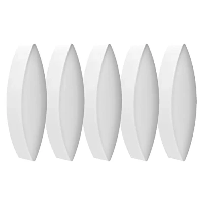 Bild av stonylab Magnetisk omrörare, 40 mm laboratoriekomrörare set PTFE belagda magnetiska omrörningsstänger vit olivform, 5 st