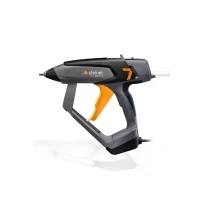 Bild av STEINEL GlueMatic 7011, Limpistol, Grå, Orange, LCD, Kartong, Keramiska, Glas, Läder, Plast, Gummi, Trä, 35 g/min, 1,1 cm