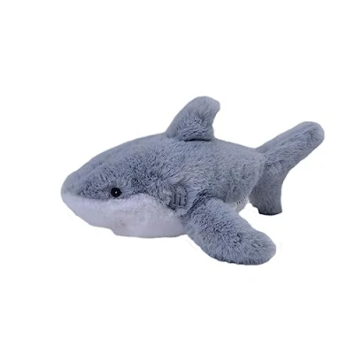 Bild av Wild Republic EcoKins Mini Great White Shark mjukisdjur 20 cm, miljövänliga gåvor för barn, plyschleksak, handgjord med 7 återvunna plastvattenflaskor