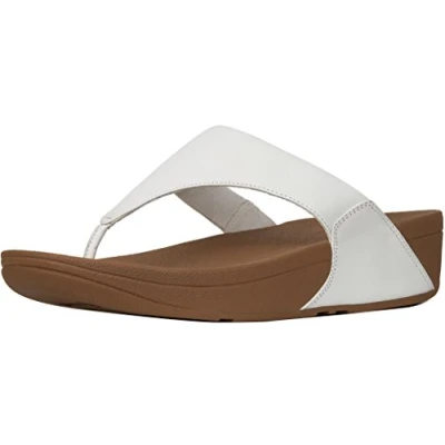 Bild av Fitflop dam IQUSHION FLIP Flop SOLID tåseparator, Urban White, 37 EU, vit, EU