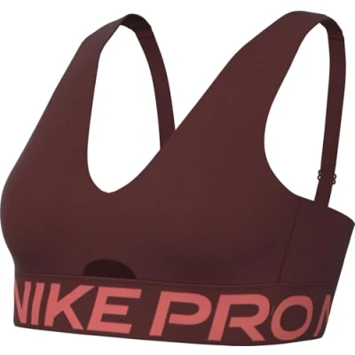 Bild av Nike Performance INDY Plunge BRA BOLD Sportbh med medium stöd, Storlek: Large, Dark team red/magic ember/white