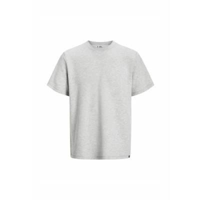 Bild av R.D.D. Royal Denim Division Rundhals Tshirt bas, Storlek: Large, Light grey melange