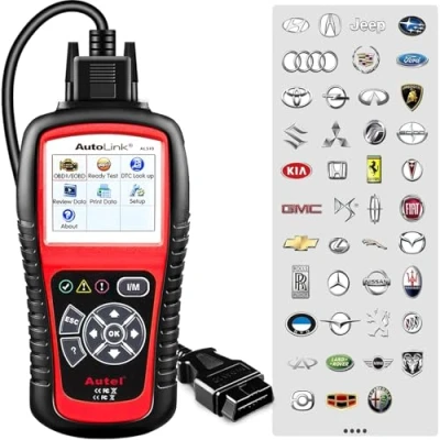 Bild av Autel AutoLink AL519 OBD2 Scanner Fel Kodläsare Bil Diagnostisk Verktyg med Förbättrat Läge 6, Avancerad Version av AL319
