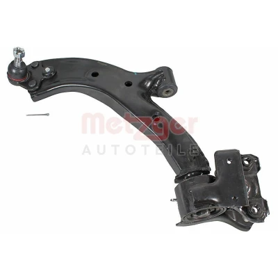 Bild av METZGER 58144301 Bras de suspension avec support en caoutchouc, rotule Essieu avant gauche barre oscillant transversal