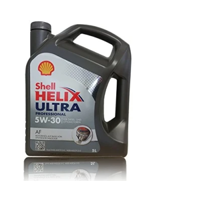 Bild av Shell Helix Ultra Prof AF 5W 30 5I Huile moteur 550046289 FORD: C Max 2, Transit Mk5 Camion à Plateau/Châssis, MONDEO 3, KIA: Niro, CARENS 4, RIO 3