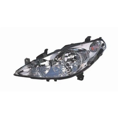 Bild av ALKAR 2741307 Phares gauche W5W, PY21W, H7, H1 chrome avec moteur électrique PEUGEOT: 307 CC, 3/5 portes, SW