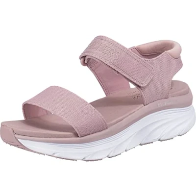 Bild av Skechers D&#039;lux Walker New Block dam Sportsandal, Blush Mesh, 36 EU