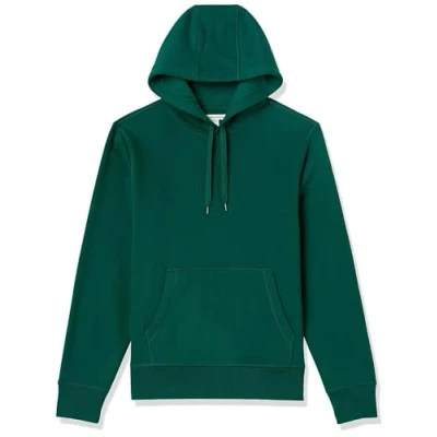 Bild av Amazon Essentials Men&#039;s Fleecetröja med huva (finns i Big &amp; Tall), Skogsgrön, L