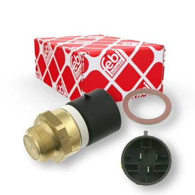 Bild av FEBI BILSTEIN 17696 Interrupteur de température, ventilateur radiateur avec bague d&#039;étanchéité OPEL: Calibra A, Astra F Cabriolet, Berline