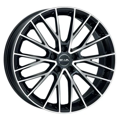 Bild av MAK Speciale Black Machined Face 8.5x21 5/110 ET34 B65.1