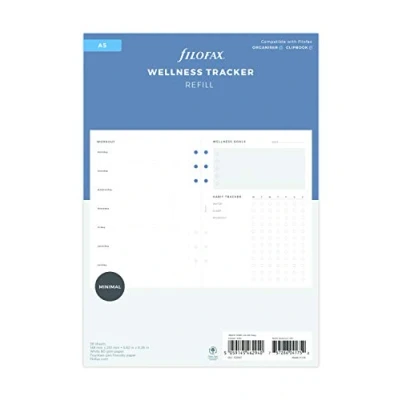 Bild av Filofax A5 Minimal hälsospårare