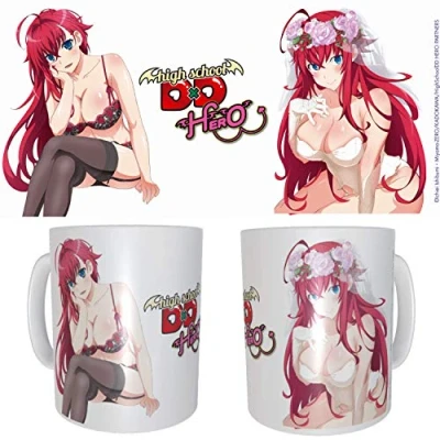 Bild av SAKAMI Highschool DXD Hero Rias samlarkopp #4 mugg/mugg 320 ml original och licensierad, 1 styck (1 pack)