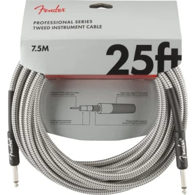 Bild av Fender Kabel Professional Series, 7,5 m wh. tweed