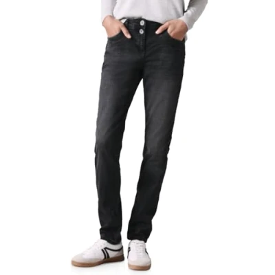 Bild av Jeans Ledig Passform, Mörkgrå Tvättad, 33W x 28L