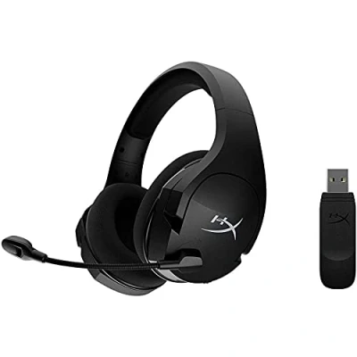 Bild av HyperX Cloud Stinger Core trådlöst spelheadset, för PC, 7.1 surroundljud, brusreducerande mikrofon, lätt vikt