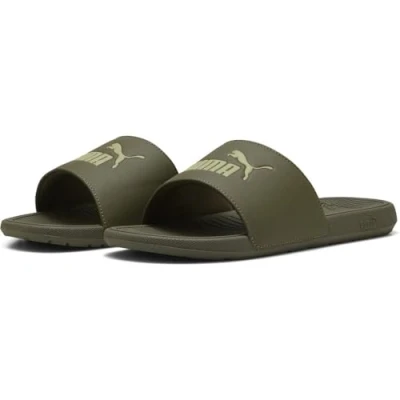 Bild av PUMA Unisex Cool CAT 2.0 Slide Sandal, Loden Green Calming Green, 10 UK, grön lugnande grön, 44.5 EU
