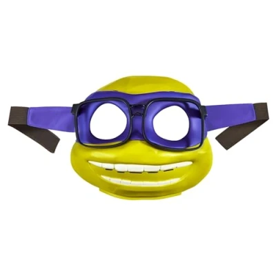 Bild av TEENAGE Mutant NINJA sköldpaddor: Mayhem Donatello rollspel mask. Perfekt present för pojkar 4 till 7 år och TMNT fans!