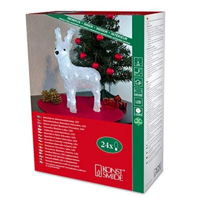 Bild av LED ljus för IP20 insida av konstsmide, vit, 32 x 23 cm