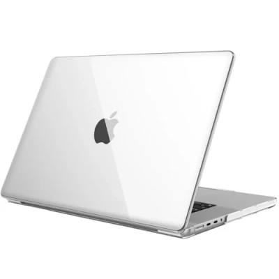 Bild av FINTIE Fodral kompatibelt med MacBook Pro 16&quot; M1 /M1 Max 2021 (modell A2485) hårt och tunt plastfodral i lätt, transparent kristallin