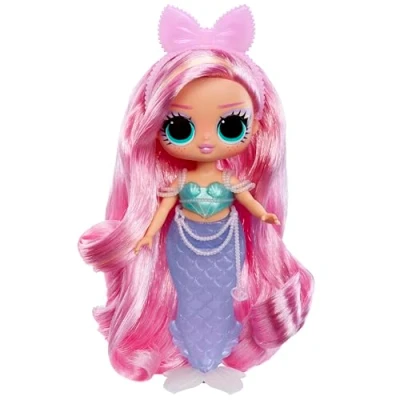 Bild av L.O.L. Surprise! Tweens Mermaid Lola Waves, modedocka med färgskiftande svans, flytande fena och vackra tillbehör ålder 4+
