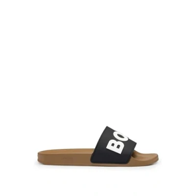 Bild av BOSS KIRK Unisex Badsandaler, Storlek: 47, Open beige Konstmaterial