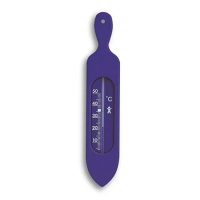 Bild av TFA Dostmann Analog badtermometer, 14,3018.06, blå, L 37 x B 11 H 195 mm