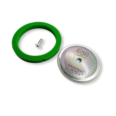 Bild av Anpassat Tune Up Kit för Rancilio Silvia espressomaskiner. IMS Nanotech förstärkt skärm SRT200NT, cafelatpackning grön, platt skruv.