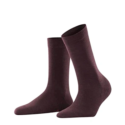Bild av FALKE Dam Softmerino strumpor merinoull bomull svart grå fler färger damer tunn ljus varm vanlig vadlängd strumpa för vinterarbete eller casual look 1 par
