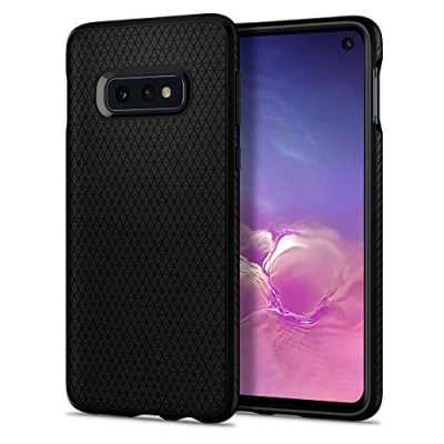 Bild av Spigen Rugged Armor Case Kompatibel med Samsung Galaxy S10e Fodral Skal Matte Black
