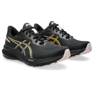 Bild av Asics GT1000 13 GTX Väglöparskor, Storlek: 36, Black/stadium orange Textil/syntet